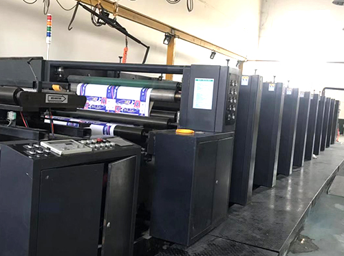 Eight colors printing machine